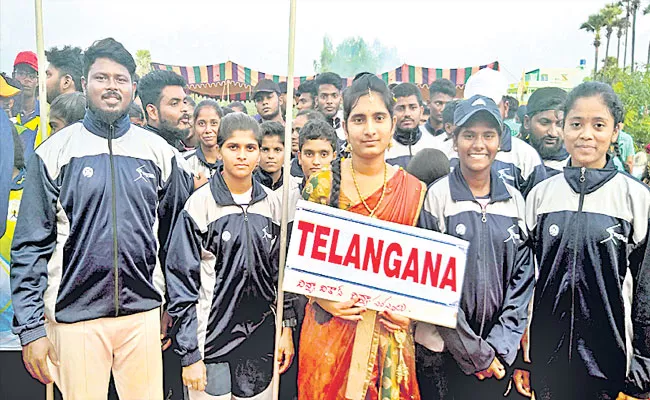 National Softball Championship Telangana Start With Wins - Sakshi