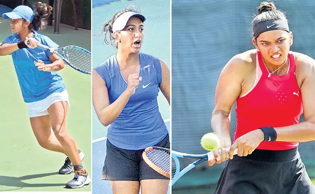 Fenesta National Tennis Championship Soujanya Reaches 2nd Round - Sakshi