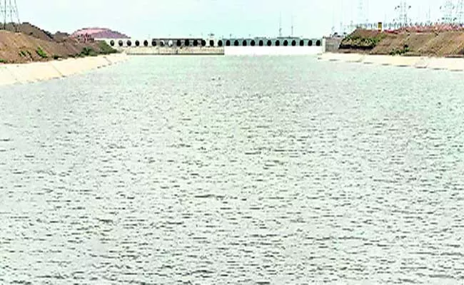 Yellampalli Project Have Maximum Level Of Water In Karimnagar - Sakshi