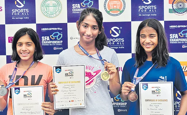 Future Kids Wins Basket Ball Title - Sakshi