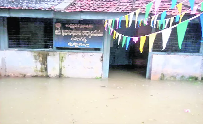 Huge Water Flow In Krishna - Sakshi