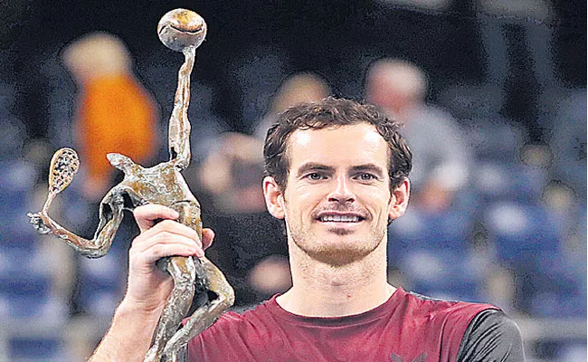 Murray Beats Wawrinka To Win First Title - Sakshi