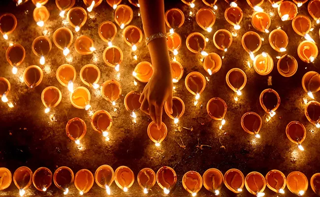 Line Of Light At Diwali Throw Away Darkness In Your Life - Sakshi