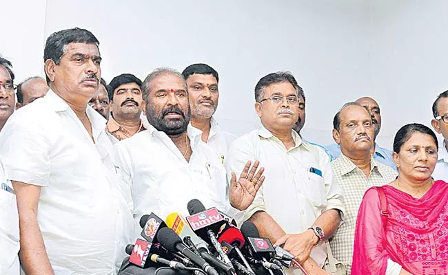 RTC JAC Plans To Open Meeting With 4 Lakh People On 30th - Sakshi