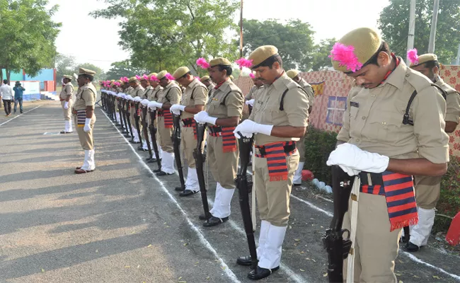 Police Police Commemoration Day Celebrations In Adilabad - Sakshi