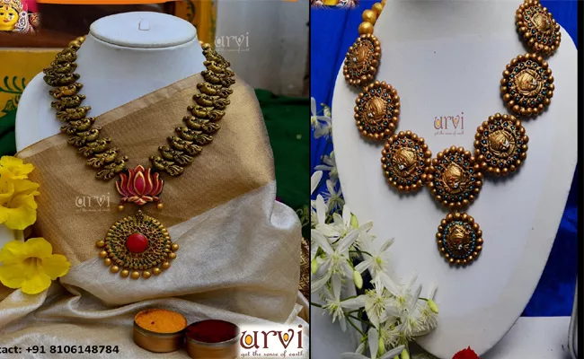 Eco Friendly Jewellery And Diyas For Diwali 2019 - Sakshi