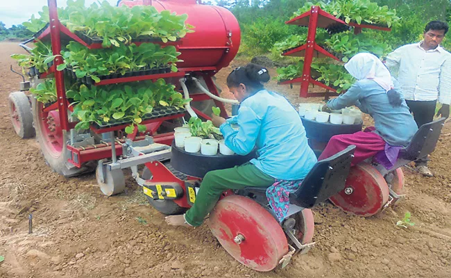 Story About Planting Machine - Sakshi