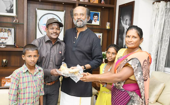 Rajinikanth Help Cyclone Gaja Victims in Tamil nadu - Sakshi