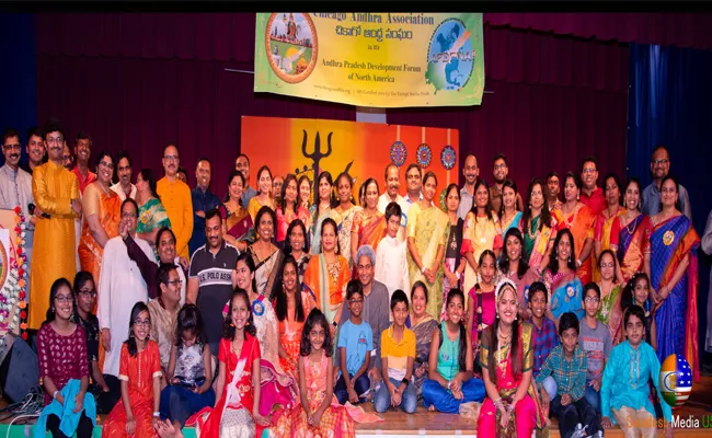 Celebrations Of Andhra Cultural Programme By Chicago Andhra Association - Sakshi