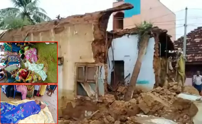 Two Men killed Due To Wall Collapse In West Godavari - Sakshi