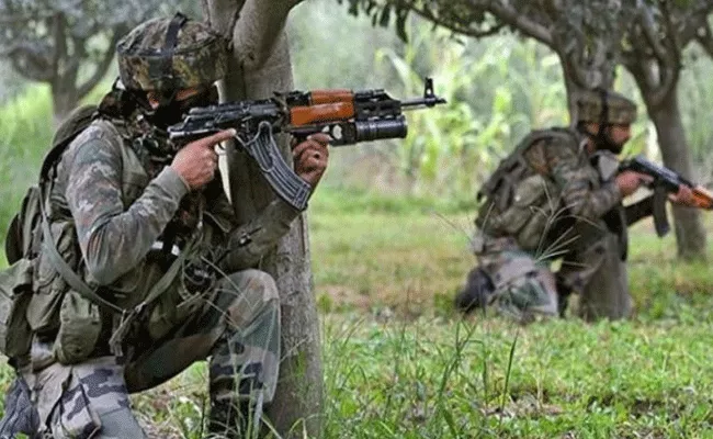 Jammu Kashmir 3 Terrorists Killed In Encounter  - Sakshi