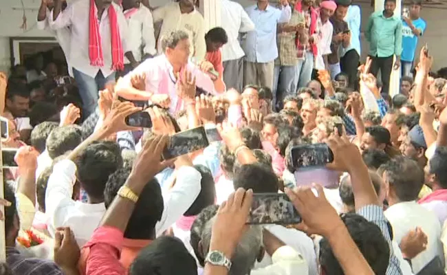 TRS Clinches Big Victory in Huzurnagar Bypolls - Sakshi