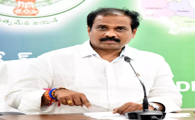 AP Minister Kannababu Fires On Chandrababu Naidu - Sakshi