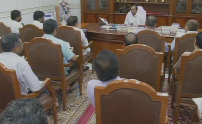 TSRTC Strike Committee Submits Report To CM KCR At Pragathi Bhavan - Sakshi