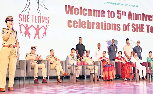 Mahmood Ali congratulated SHE Teams For Completing 5 Years - Sakshi