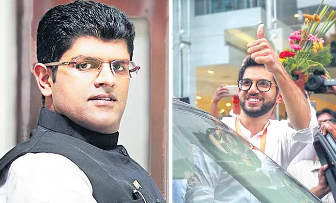 dushyant chautala, aditya thackeray wins in assembly elections - Sakshi