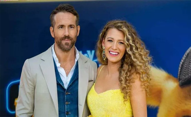 Ryan Reynolds Trolled By Wife Blake Lively On His Birthday With Funny Pic   - Sakshi