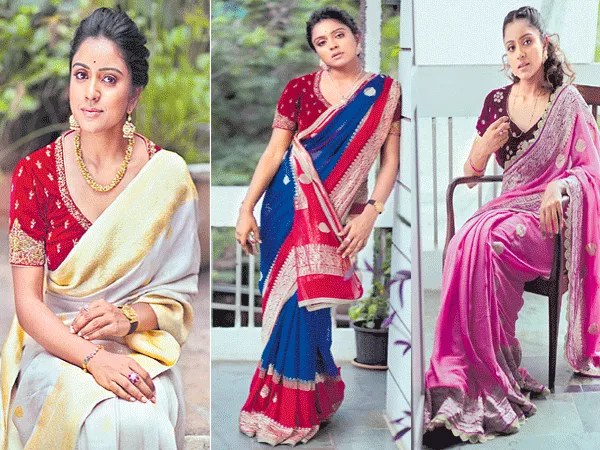 Try New Design Sarees For Diwali Festival - Sakshi