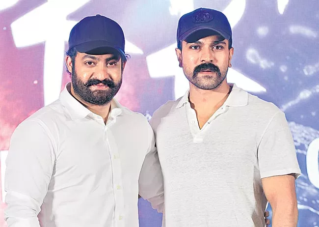 RRR team waiting for SS Rajamouli is London to return - Sakshi