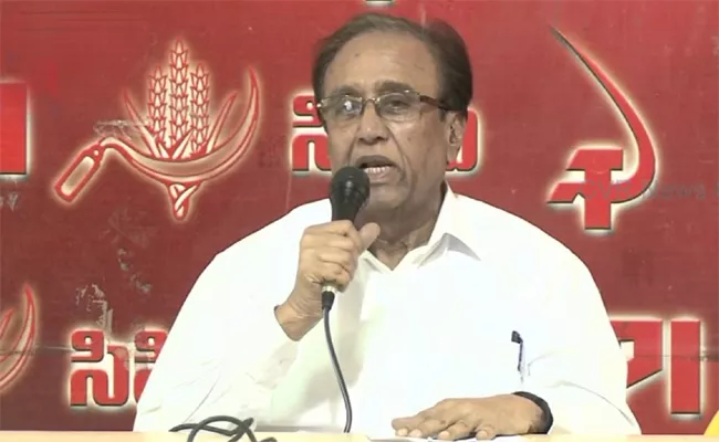 Suravaram sudhakar Reddy Said  RTC Debts Done By Government - Sakshi