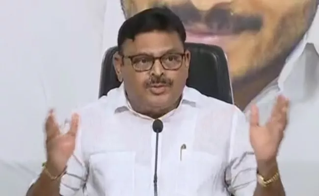 YSRCP Leader Ambati Rambabu Slams Chandrababu And Pawan Kalyan - Sakshi