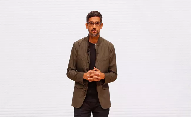 Pichai Leaked Video Says Company Struggling With Employee Trust - Sakshi