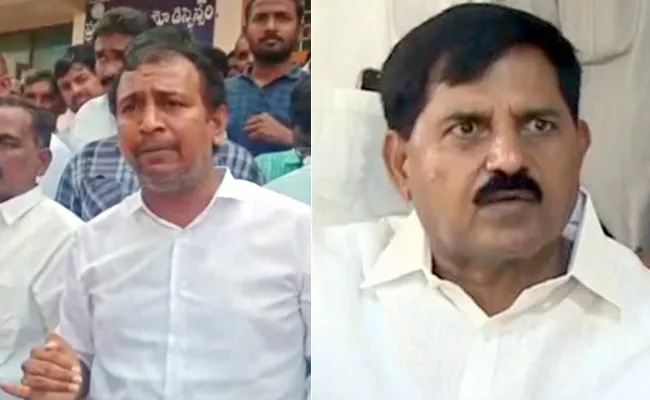 Jammalamadugu MLA Sudheer Reddy Fires On Adinarayana Reddy - Sakshi