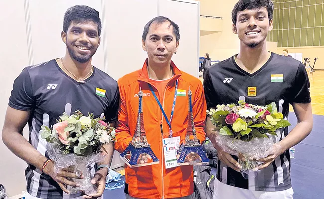 Satwiksairaj And Chirag Ended Up As Runners Up At The French Open Badminton - Sakshi