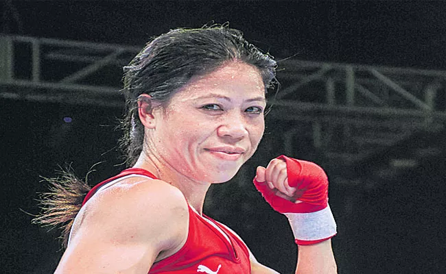 Mary Kom, Bunch Of Debutants Shoulder Medal Hoops - Sakshi