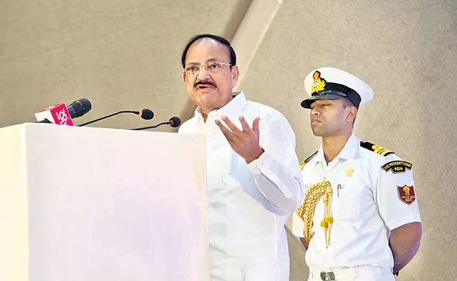 Not Interested In Mother Tongue Says Venkaiah Naidu  - Sakshi