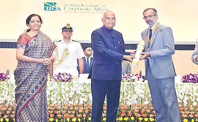 Power Grid Corporation Of India Get CSR Award In Delhi - Sakshi