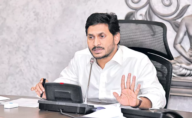 CM YS Jagan Comments on Sand with Collectors and SPs at Video Conference - Sakshi