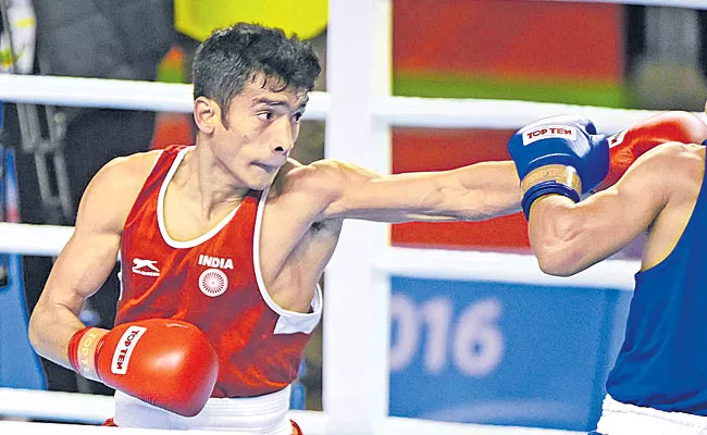 Boxers Shiva Thapa And Pooja Rani Reaches Final Of Olympic Test Event - Sakshi