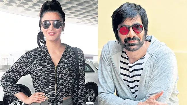 Shruti Haasan is Ravi Teja is heroine in new film - Sakshi