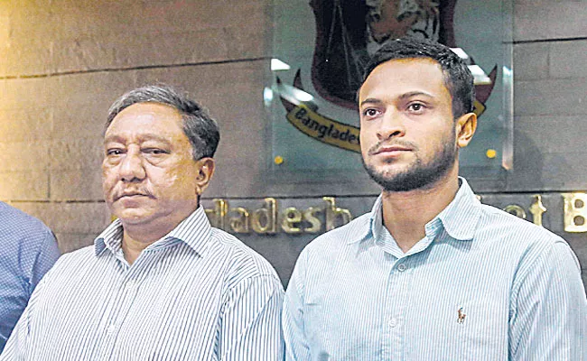  BCB PM Sheikh Hasina Lend Support To Banned Shakib Al Hasan - Sakshi