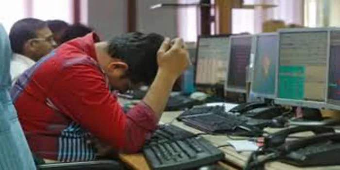 Sensex Plunges With RBI Growth Forecast Cut - Sakshi