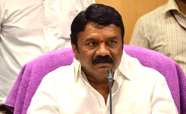 Minister Talasani Srinivas Fires On RTC Employees - Sakshi