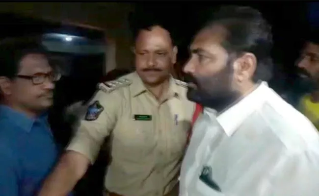 Nellore Rural MLA Kotamreddy Sridhar Reddy Arrested - Sakshi