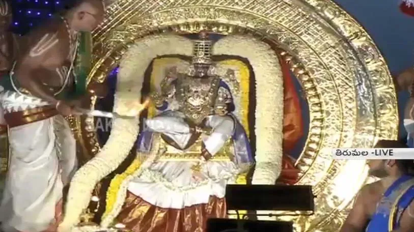 Tirumala Srivari Brahmotsavam on Chandraprabha Vahanam  - Sakshi