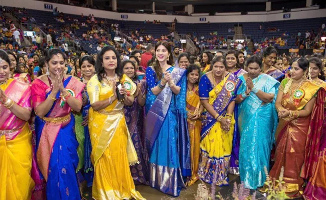 TPAD Hold Bathukamma And Dussehra Celebrations At Dallas - Sakshi