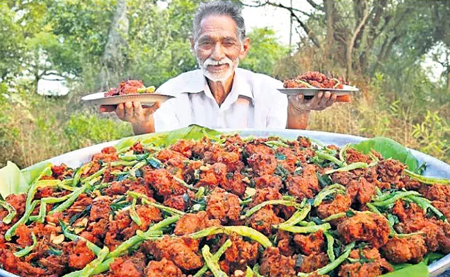 YouTube Celebrated Grandpa Chef Narayana Reddy Passes Away  - Sakshi