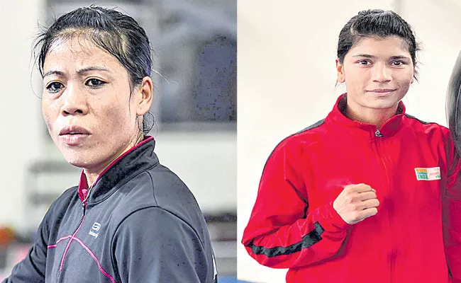 Mary Kom To Face Nikhat Zareen In Trial Olympics Selection - Sakshi