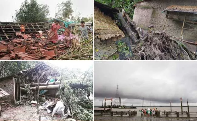  Cyclone Bulbul makes landfall in West Bengal - Sakshi