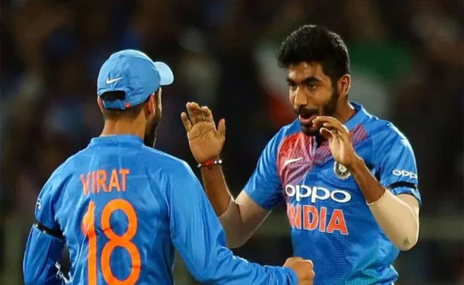 Virat Kohli And Jasprit Bumrah Maintain Top In ICC ODI Rankings - Sakshi