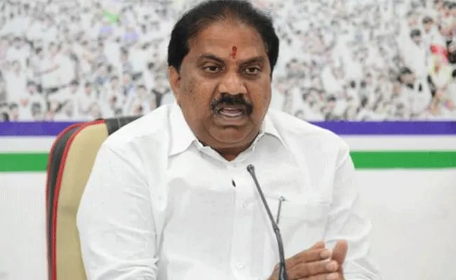 Malladi Vishnu Speech In Vijayawada Over RP Employees Salary - Sakshi