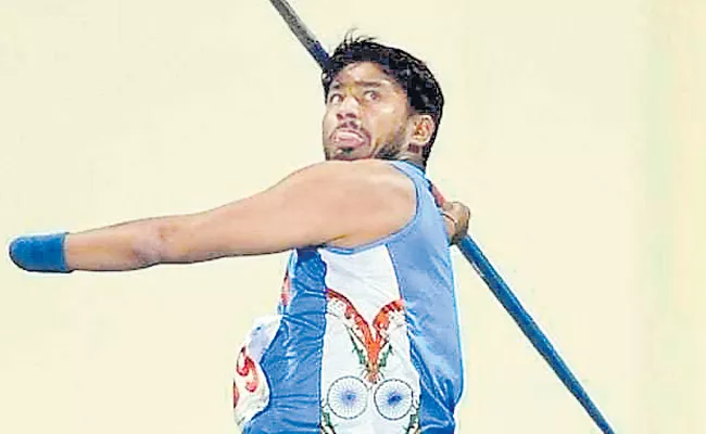 Javelin Retained The Title At World Para Championship - Sakshi