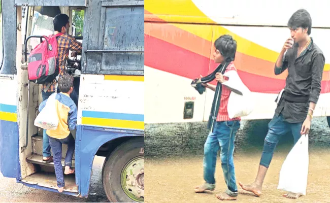 Street Chilodren in YSR kadapa - Sakshi