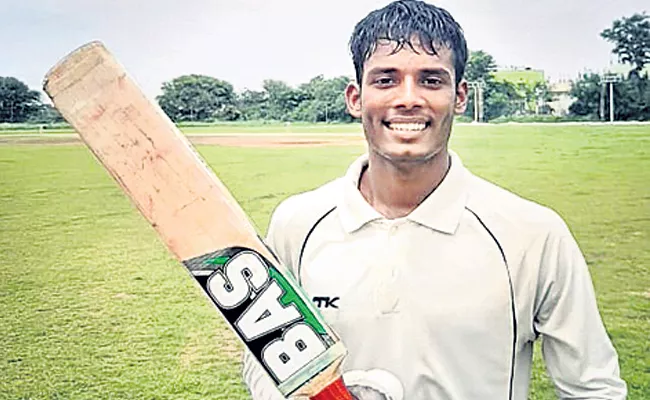 HCA Two Day League Harshvardhan Get Double Century - Sakshi