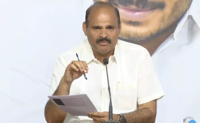 YSRCP MLA Kolusu Parthasarathy Challenge to Chandrababu over Sand Issue - Sakshi