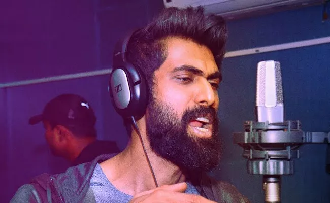 Telugu version of Action  Movie rap song released sung by actor Rana daggubati - Sakshi